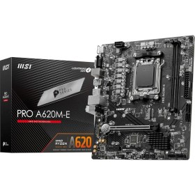 Resim MB Pro A620M-E Am5 Ddr5 6000MHZ(OC) HDMI VGA 1x M.2 Usb3.2 Gigabit Lan Matx Anakart 