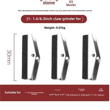 Springsun Motor Silindir İç Çap Taşlama Aleti - Üç Ayarlı, Dayanıklı Malzeme, Verimli Taşlama, 1-1/8 İnç Taş