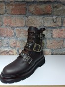 Resim ÇAĞLAR Bot Çizme Orijinal, hakiki dana derisinden üretilmiştir. İç kısmı yün ve deri kaplamalıdır. 