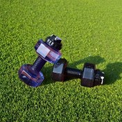 Resim Yaratıcı Açık Hava Sporları Fitness Yoga Su Dolu Dambıl Büyük Kapasiteli Dambıl Kova Ev Spor Salonu Ekipmanı Plastik Dambıllar 