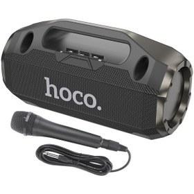 Resim Hoco HA3 Mikrofonlu Bluetooth Kablosuz Hoparlör - Siyah 389104 