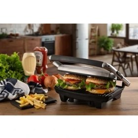 Resim Korkmaz Izgara Ve Tost Makinesi 1911/10 - Grill Toast Machine, 1000 Watt, Yapışmaz Çizgili Plaka 