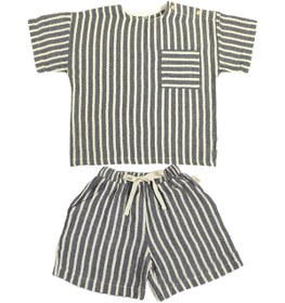 Resim Comfy Müslin Set - Lacivert / 4-5 Yaş 