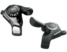 Resim SHIMANO TOURNEY SL-TX30-6-STJ 3x6 VİTES ÖN ARKA BAŞPARMAK VİTES DEĞİŞTİRİCİ 