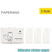 Resim Tenfowee Paperang 57x30mm Termal Etiket Kağıdı 3'lü Paket - Kaliteli, Toz Ve Suya Dayanıklı, P1/p1s/p2 İle Uyumlu, Günlük Kullanım İçin Beyaz 