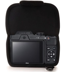 Resim MegaGear MG724 Nikon Coolpix B500 Neopren Kamera Kılıfı 