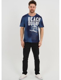 Resim Alexandergardi Alexandergardı Kısa Kollu Baskılı Regular T-shirt 1194195 Lacivert 