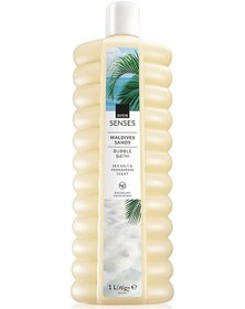 Resim Senses Maldives Sands Deniz Tuzu Ve Frangipani Kokulu Banyo Köpüğü 1lt Fresh 