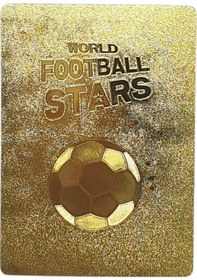 Resim Futbolcu Kartları - Plastik Gold Kart - World Player - Zqj55 