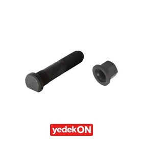 Resim 12.153 Man Arka Frezeli M20X1,5X91 Mm Bijon Somun Set 