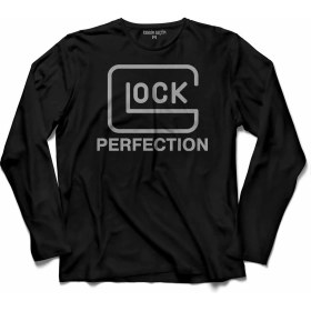 Resim Kendim Seçtim Glock Lock Perfectıon Uzun Kollu Tişört Baskılı Çocuk T-Shirt 