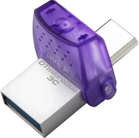 Resim Datatraveler Microduo 3c 64GB Usb-C ve Usb-A Flash Sürücü | 200 Mb/s'ye Varan Hızlar | USB 3.2 Gen 1 | Duo Konnektör | DTDUO3CG3/64GB 