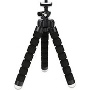 Resim Yifomall Plastik Sponge Tripod: 360 Açıklı, Evrensel 1/4 Vida, Telefon/kamera İçin, Kaymazsız Tasarım, Cep Boyutu Kareklisiz, Siyah 