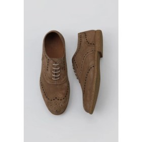 Resim Bueno Shoes Taba Süet Erkek Klasik Ayakkabı10 