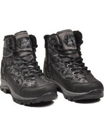 Resim Walkway 980 Içi Kürklü Kaymaz Soğuğa Dirençli Füme Unisex Bot 