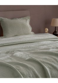 Resim Madame Coco Labenne Çift Kişilik Yatak Örtüsü - Mint Yeşili 8684427228814 Yeşil 