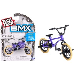 Resim TOYFEST Tech Deck BMX Bisikleti Wethepeople Mor Gerçek Metal Çerçeve Parmak Bisiklet Oyuncak Model 12 