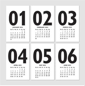 Resim Kraft 2026 Masa Takvimi I Ngilizce Tu Rkc E Sayı Aylar Konsept 