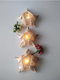 Resim Bambu Mumluk 3'lü 