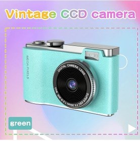 Resim Sunshine011 Yeşil Yüksek Çözünürlüklü Dijital Kamera 16x Dijital Zoom 24 Lcd Vlog Fotoğrafçılık Webcam 
