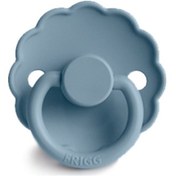 Resim FRIGG Daisy Silikon Emzik - Glacier Blue 6-18 ay Mavi 