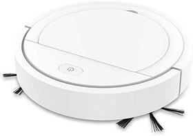 Resim Akıllı Vakum Süpürge USB Ev Kuru Islak Süpürge Robotu 