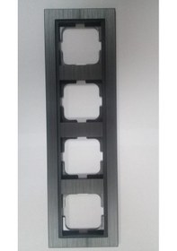 Resim Quantum Dörtlü Çerçeve Antrasit 