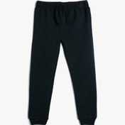 Resim Erkek Bebek Basic Jogger Eşofman Altı Beli Bağlamalı Pamuklu 