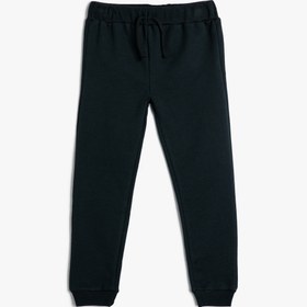 Resim Erkek Bebek Basic Jogger Eşofman Altı Beli Bağlamalı Pamuklu 