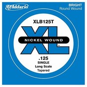 Resim D'AddarioXLB125T Tek Bas Gitar Teli (125t) 