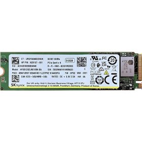 Resim SK Hynix BC901 HFS512GEJ9X108N BA 512 GB 3400/2900 Mb/s Gen 4x4 M.2 2280 SSD 