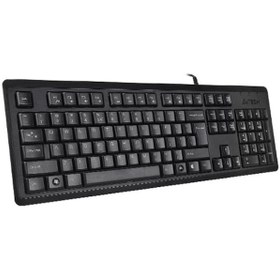 Resim A4 Tech Km-720 Q Tr Mm Siyah Usb Kablolu Klavye 