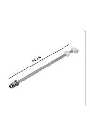 Resim DESIPHON Klozet Taharet Çubuğu Krom Uçlu 34 Cm 