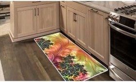 Resim Colorix Carpet Kaymaz Taban Tezgah Önü Mutfak Paspası 75x150 Cm No: 466 