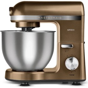 Resim Karaca Mastermaid Chef Pro 1500 W Standlı Mutfak Şefi Toprak Renk 6 Kademeli Hız Ayarı 