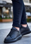 Resim Zerenyus ZRN-X500 Bağcıklı Casual Günlük Erkek Sneaker Siyah 