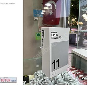 Resim Oppo Reno11 FS İkinci El TR | 256 GB 8 GB | Gri 