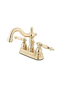 Resim Ks1602tl Lavabo Musluğu Açılır Açık Bej 