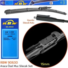 Resim Rbw 90630 Nissan Qashqai 1 2007-2013 Ön Silecek Takımı 