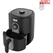 Resim Sem SC305 Sem Midocook Yağsız Kızartma Sıcak Hava Fritöz - Airfryer Hava Fritöz Airfyer 