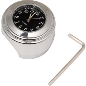 Resim Xifu Shop C B Evrensel Motorsiklet Kolu Taşınabilir Saat El Takvimi Su Geçirmez ve Şok Emici Alüminyum Alaşım Araba Saat Kolu Izle (Yurt Dışından) 
