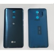Resim Lg Q7 Arka Kapak Batarya Pil Kapağı Kalite-Mavi (499544040) 