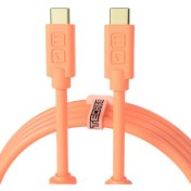 Resim Storemax Dj Techtools Chroma Usb-C To C - 2mt | Neon Orange 