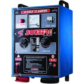 Resim Soyberg 425 Akü Şarj Cihazı 48 Volt 25 Amper 