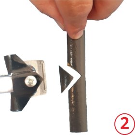 Resim Atlastek Metal Raduslu Köşe Açılı Conta Bant Kesme Makas 
