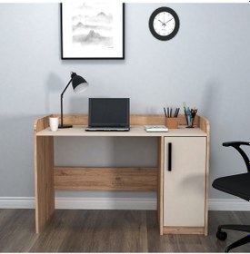 Resim Arnetti Luses Çalışma Masası Atlantik Çam & Bej Atlantik Çam - Bej 