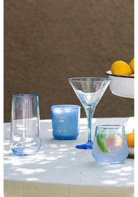 Resim Rakle Marsilya 4'lü Viski Bardağı Seti Mavi-turkuaz 345 Cc 