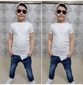 Resim MODAVALS FERMUAR DETAYLI 3 PARÇA ERKEK ÇOCUK KOT TAKIM 