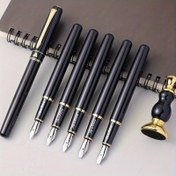 Resim 2025 Yeni İngilizce Alfabe Düz Uçlu Dolma Kalem, 0.5/1.0/1.5/2.0/2.5/3.0mm, Kaligrafi ve Sanat Boyama Kalemi, Ekstra Geniş Uç 