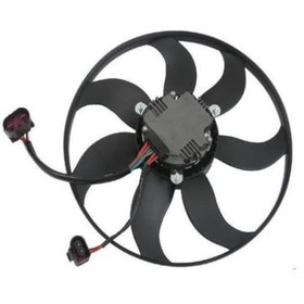 Resim SEGER 59538 Radyatör Klima Fan Motoru Caddy III Golf V Passat Touran 363.3Mm 